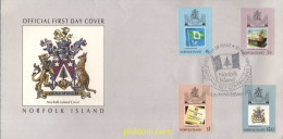 719694 MNH NORFOLK 1989 10 ANIVERSARIO DEL AUTOGOBIERNO - Norfolk Island