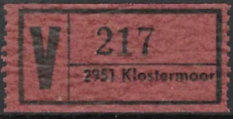 GERMANY # FROM KLOSTERMOOR - R- & V- Labels