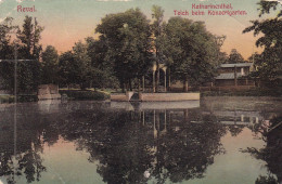 Reval.Katharinenthal.Pond With Music Hall. - Estonie