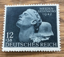 Deutsches Reich 1942 Abart 812 II Postfrisch ** MNH**  Geprüft Schlegel - Plaatfouten & Curiosa