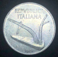 Italia 10 Lire, 1981 - 10 Liras