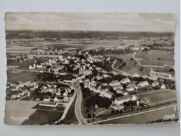 Töging Am Inn, Fliegeraufnahme, Gesamtansicht, 1960 - Altötting