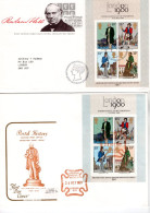 UK, GB, Great Britain, International Stamp Exhibition London 1980, 5 Different Cancels/FDCs - 1971-1980 Decimal Issues