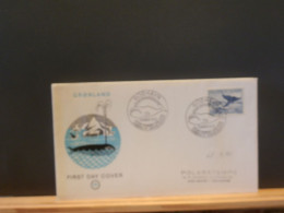 FDC GROENL.21/ FDC   GROENLAND 1970 - Baleines