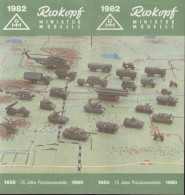 Catalogue Roskopf MiniaturModelle 1982 RMM HO 1:87 Präzisionsmodelle - German