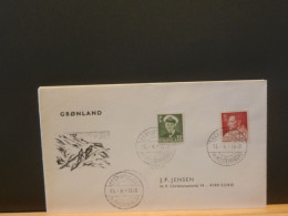 FDC GROENL.28/ DOC.   GROENLAND - Lettres & Documents