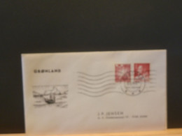 FDC GROENL.25/ DOC.   GROENLAND - Storia Postale