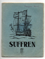 Cahier Couverture Voilier Suffren Avec Exercices D'écritures Et Dessins De Février 1960 - 6-12 Ans