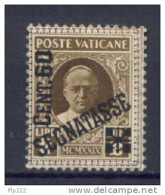 Vaticano 1931 Segnatasse Sass.5 */MH VF - Impuestos