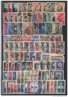 Vaticano 1945/58 Collezione 100 Diff.val In Complete Set Usati/Used VF - Usati