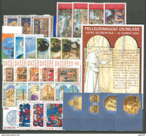 Vaticano 2001 Annata Completa/Complete Year MNH/** - Años Completos
