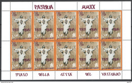 Vaticano 2020 Pasqua Minifoglio Da 10 **/MNH VF - Esaurito / Out Of Stock - Neufs