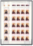 Vaticano 1992 Evangelizzazione America Foglio Da 20 Sass.923/27 **/MNH VF - Blocs & Feuillets