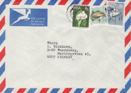 SOUTH AFRICA 1978  AIRMAIL  LETTER SENT TO NUERNBERG - Storia Postale