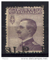 Italia Regno 1922 BLP 50c Sass.10e */MH VF/F  - Cert.E.Diena - Timbres Pour Envel. Publicitaires (BLP)