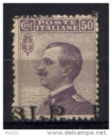 Italia Regno 1922 BLP 50c Sass.10e */MH VF/F  - Cert.E.Diena - BM Für Werbepost (BLP)