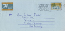 SOUTH AFRICA 1977  AEROGRAMME SENT TO FLENSBURG - Cartas & Documentos