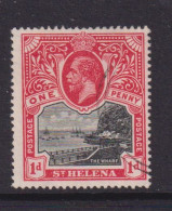 ST HELENA  - 1912 George V 1d Used As Scan - Saint Helena Island