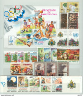 San Marino 1992 Annata Completa/Complete Year MNH/** - Full Years