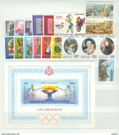 San Marino 1984 Annata Completa/Complete Year MNH/** - Années Complètes