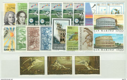 San Marino 1985 Annata Completa/Complete Year MNH/** - Full Years
