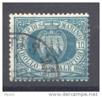 San Marino 1892 10 C. (Sass.14) Usato /Used VF - Gebraucht