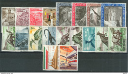 San Marino 1965 Annata Completa/Complete Year MNH/** - Komplette Jahrgänge