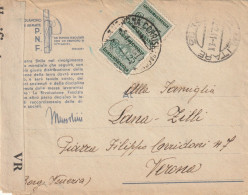 LETTERA 1941 PM SEGNATASSE 2X25 PNF Con Contenuto (ZP3289 - Strafport