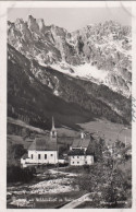 E1067) HINTERTAL Mit Wildalmkirchl Im Steinernen Meer - Saalfelden - Tolle S/W FOTO AK - Saalfelden