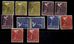 Allemagne - Zone AAS - 1947 -  2 Et 5 Marks - Obliteres - Oblitérés