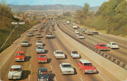 USA Los Angeles CA Busy Freeway - Los Angeles