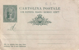 INTERO POSTALE SANMARINO C.15 NUOVO (ZP4283 - Postal Stationery