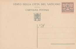 INTERO POSTALE NUOVO C.50 1930 VATICANO (ZP3820 - Postwaardestukken