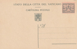 INTERO POSTALE NUOVO C.50 1930 VATICANO (ZP3819 - Ganzsachen