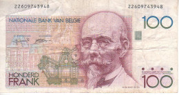 Belgique - Billet 69 - Type à Identifier - 100 Frank