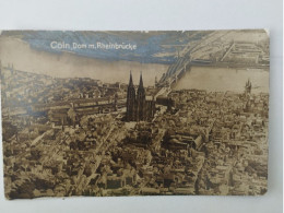 Cöln, Köln, Stadtzentrum, Dom, Porz, Luftbild, Um 1910 - Köln
