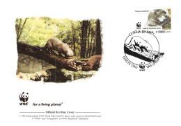 NETHERLANDS - FDC WWF 2007 ANIMAL/BIRD / 1433 - FDC