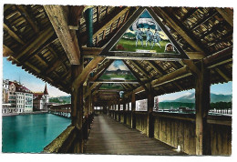 KAPELLBRUCKE ( ERBAUT 1333 BUILT ).-  LUCERNA - LUZERN.-  ( SUIZA ) - Lucens