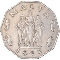 Monnaie, Malte, 50 Cents, 1972 - Malta