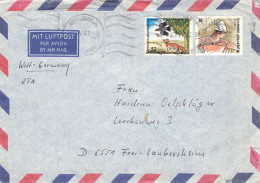 GREECE - AIR MAIL 1987 - FREI-LAUBERSHEIM/DE / 1440 - Covers & Documents