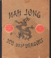 (jeux)  MAH JONGH  Jeu  Des Dragons  (2 Vignettes Collées Sur La Couverture)   (PPP45945) - Gezelschapsspelletjes