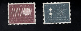 1932625761 1965 SCOTT 471 472  (XX) POSTFRIS  MINT NEVER HINGED  - ITU - INTERNATIONAL TELECOMMUNICATIONS UNION - Unused Stamps