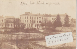 MELUN - Ecole Normale De Jeunes Filles En 1906  ( Carte Photo ) - Melun