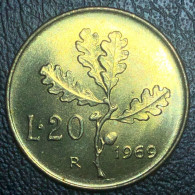Italia 20 Lire, 1969 (qFDC) - 20 Lire
