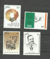 Irlande N°606 à 609 Cote 4€ - Used Stamps