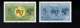 1932646710 1965 SCOTT 1644 1645 (XX) POSTFRIS  MINT NEVER HINGED  - ITU - INTERNATIONAL TELECOMMUNICATIONS UNION - 1920-21 Anatolië