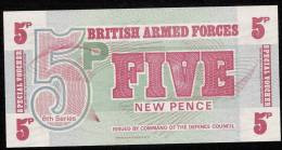 GREAT BRITAIN  PM47 5 NEW PENCE     1972    UNC. - British Armed Forces & Special Vouchers