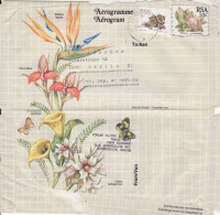 SOUTH AFRICA 1990  AEROGRAMME SENT TO BERLIN - Lettres & Documents