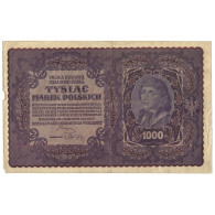 Billet, Pologne, 1000 Marek, 1919, 1919-08-23, KM:29, TB - Polonia