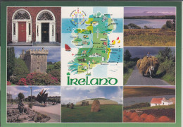 IRELAND - Mutli View,  Map , Used - Autres & Non Classés